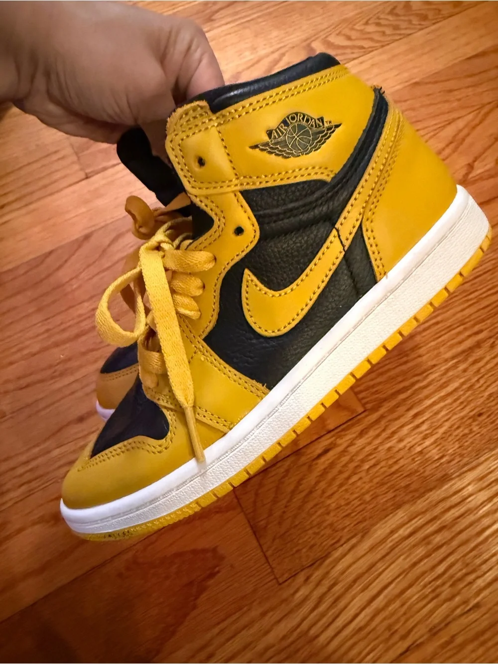 Nike Air Jordan 1 Retro High OG GS 'Pollen' 2021  575441-701  Youth Size 2Y